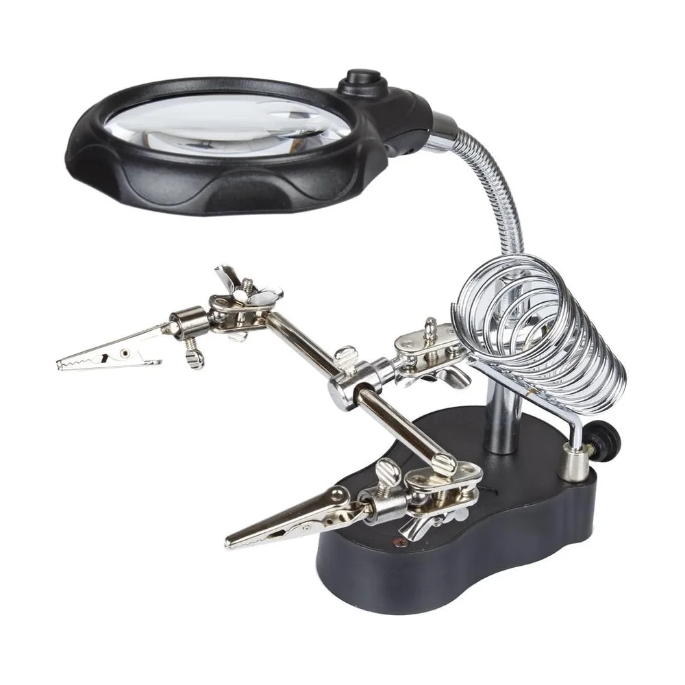 Helping Hands Magnifier Stand — Tools