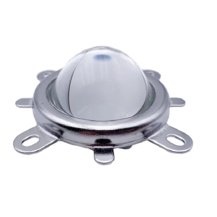 High power LED 20-100W lamp bead lens 44MM optical glass 90 degree led lens — Power & Components