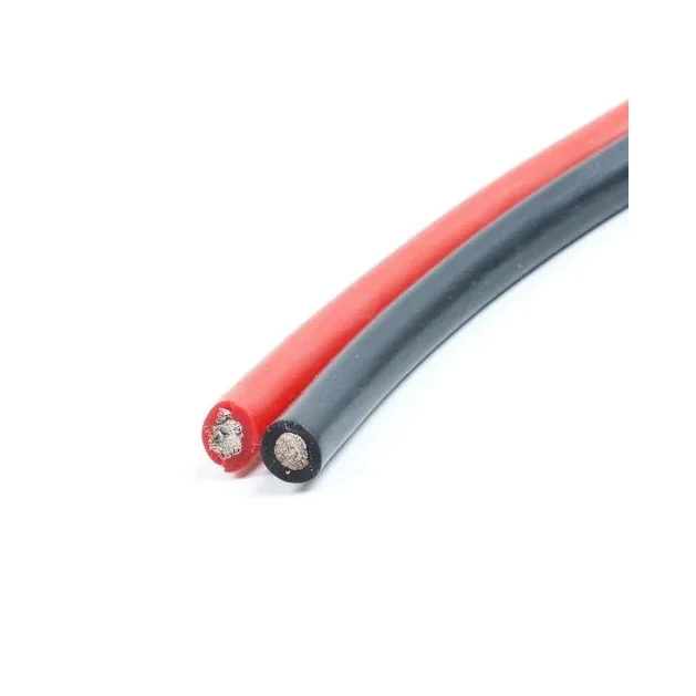 High Quality Ultra Flexible 6AWG Silicone Wire ( 13.3SQMM) 1m (Black) + 1m (Red) — Sensors