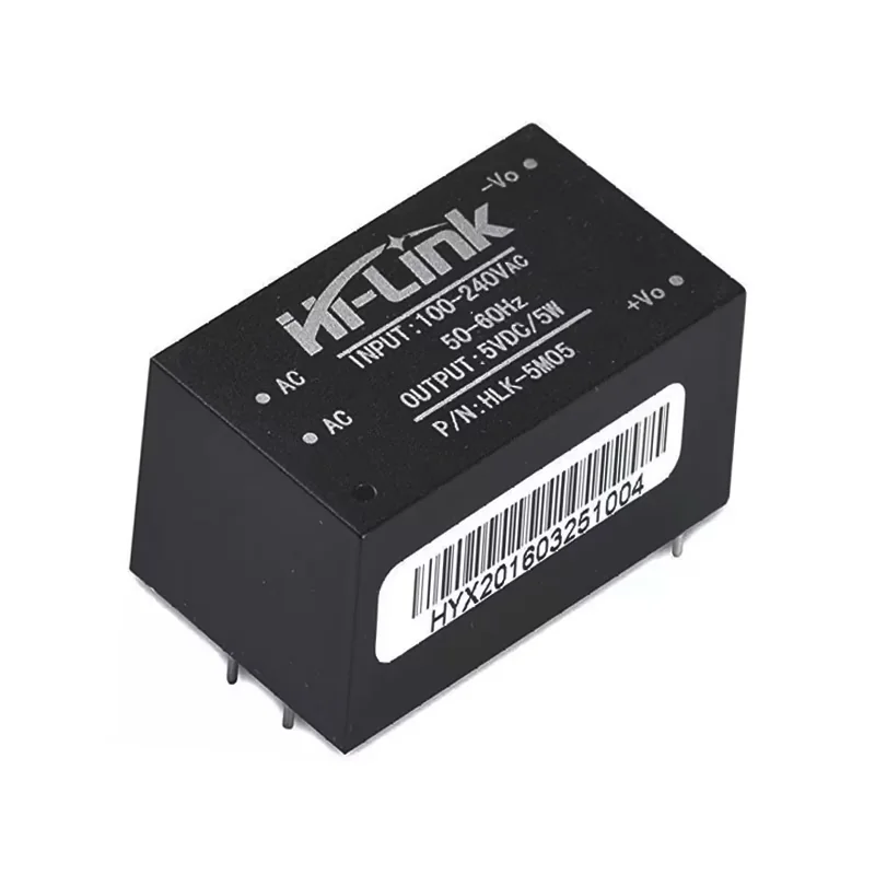 HLK-5M05 Hi-Link 5V 5W AC to DC Power Supply Module Isolated SMPS PCB Mount — Power & Components
