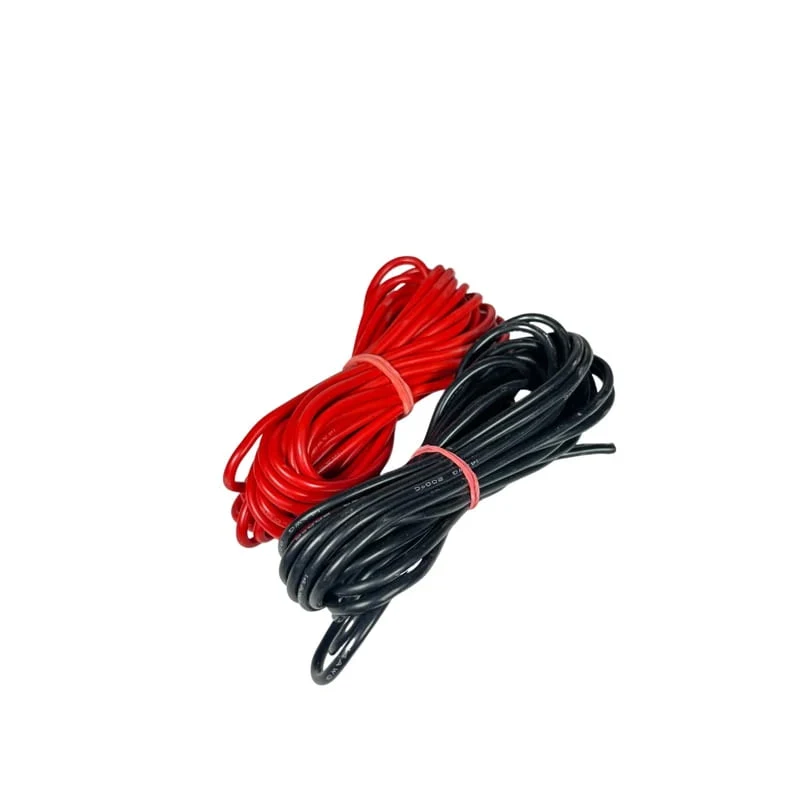 Hookup Wires (Red & Black, 100m each) — Connectors & Wires
