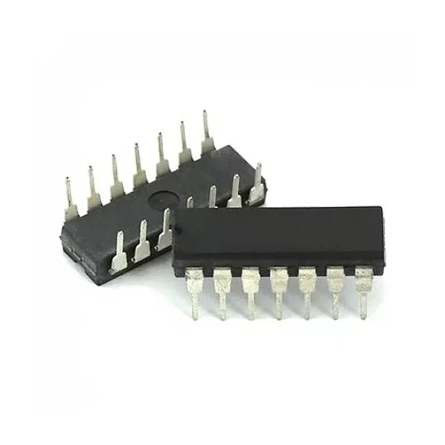 IC 74HC32 Quad 2-Input/Gate Dip — Power & Components — Back view