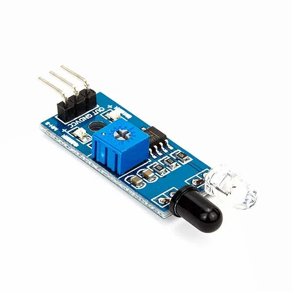 Infrared Obstacle Avoidance IR Sensor Module (Active Low) — Sensors — Back view
