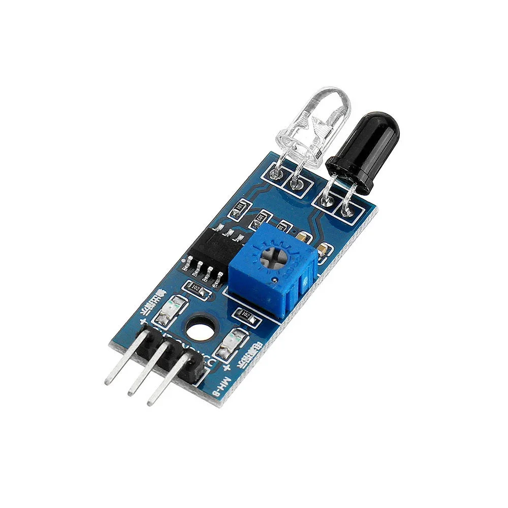 Infrared Obstacle Avoidance IR Sensor Module (Active Low) — Sensors — Detail / close-up