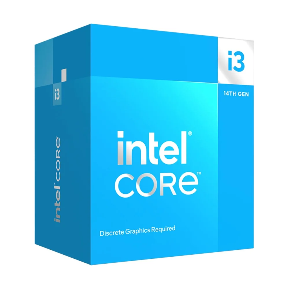 Intel Core i3-13100F — Back view