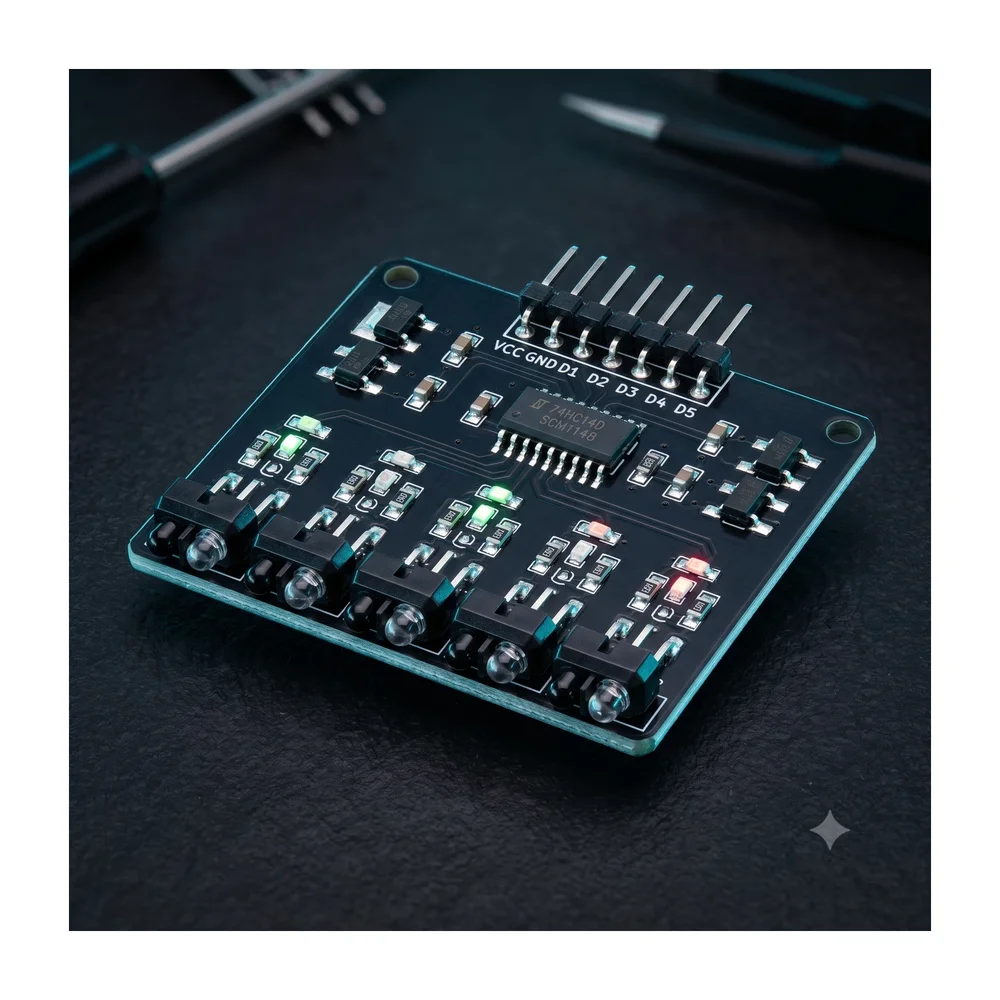 IR Sensor Array (Line Following) — Sensors