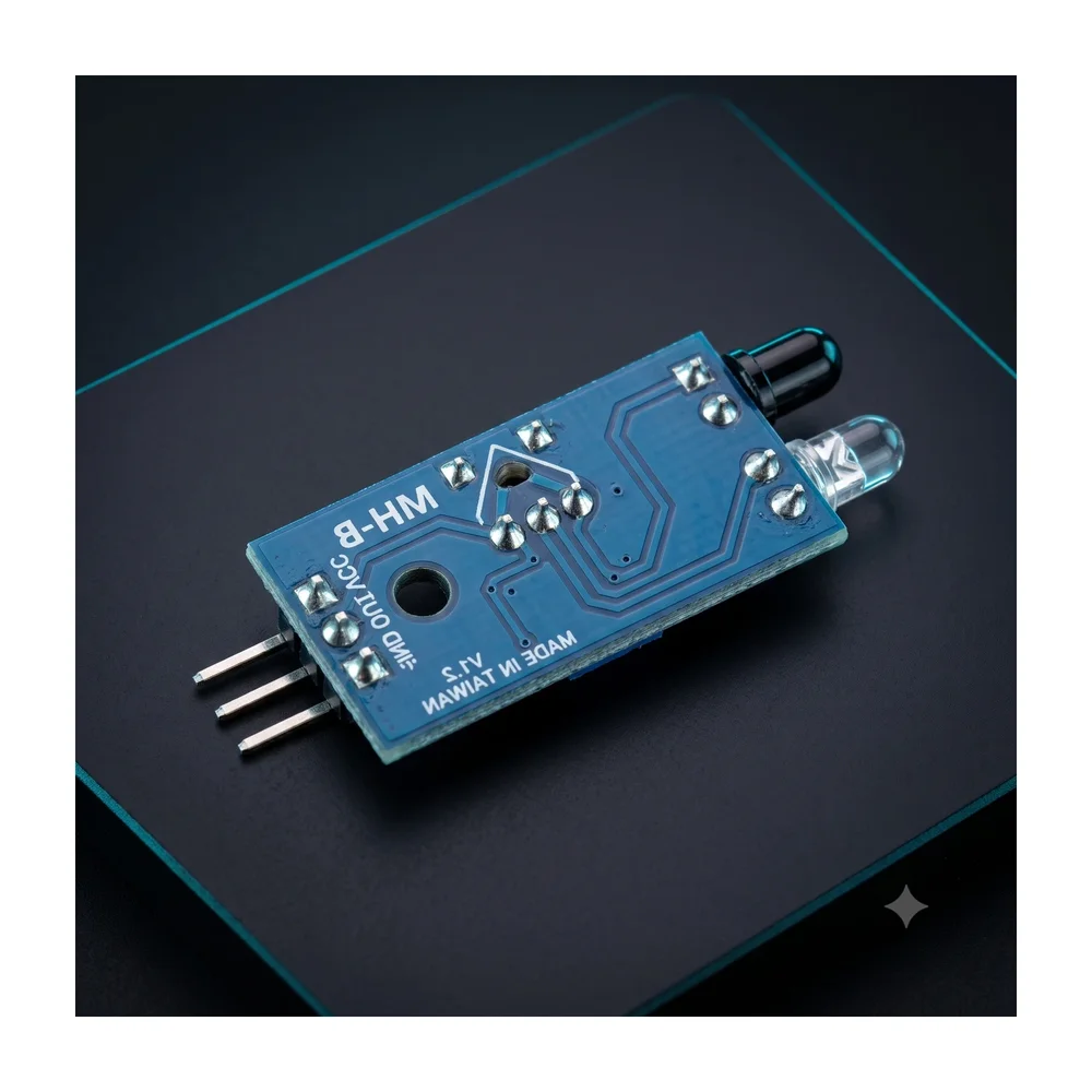 IR Obstacle Avoider Sensor — Back view