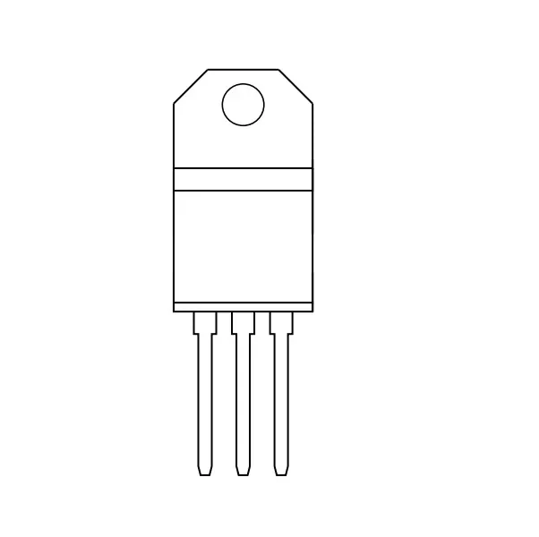 IRF3205 MOSFET — Power & Components — Back view