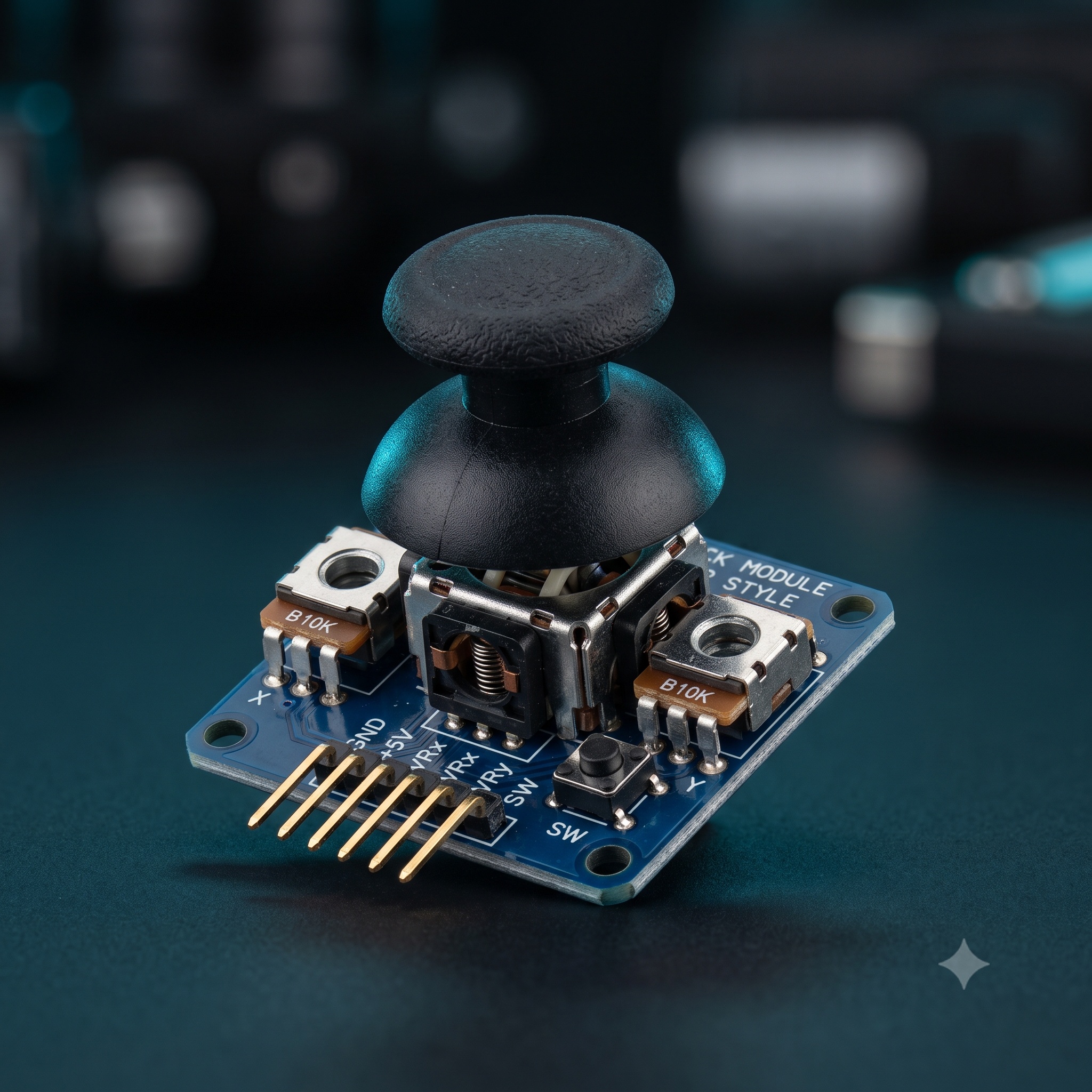 PS2 Joystick Module Breakout Sensor — Power & Components