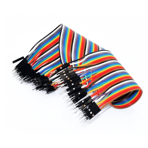 JUMPER WIRE 40P MALE TO MALE 20CM — Sensors — Back view