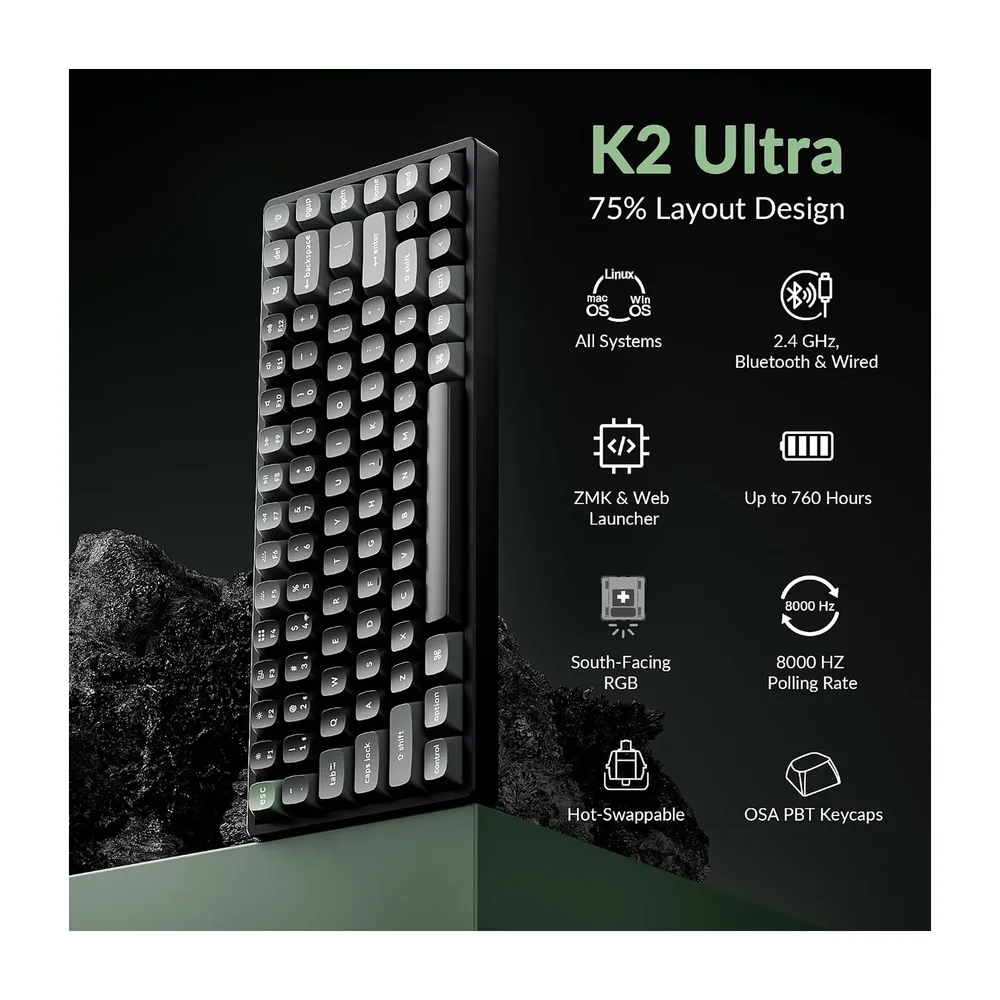 Keychron K2 V2 Wireless — Detail / close-up