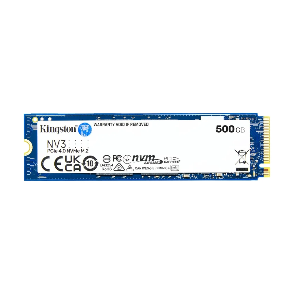 Kingston NV2 500 GB NVMe — Detail / close-up