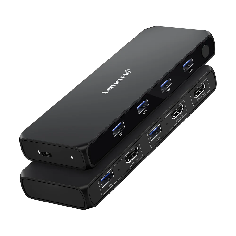KVM Switch 4-Port HDMI 1080p USB — Misc