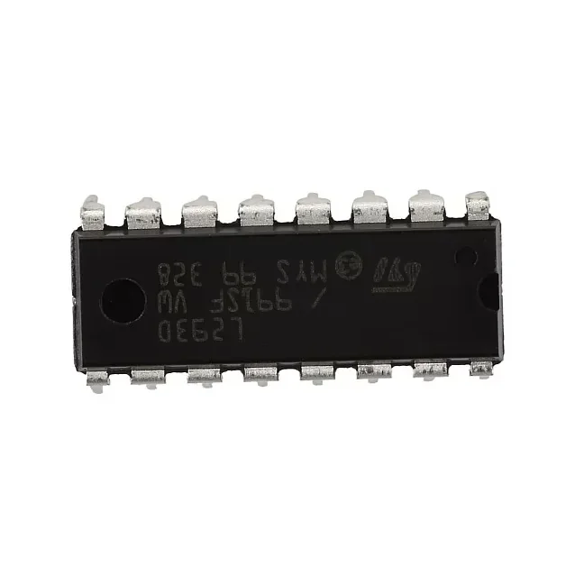 L293D Stepper Motor Driver IC Chip — Power & Components — Pinout diagram