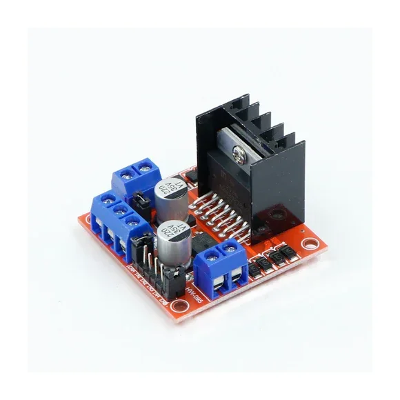 L298N 2A Based Motor Driver Module — Motors & Actuators — Back view