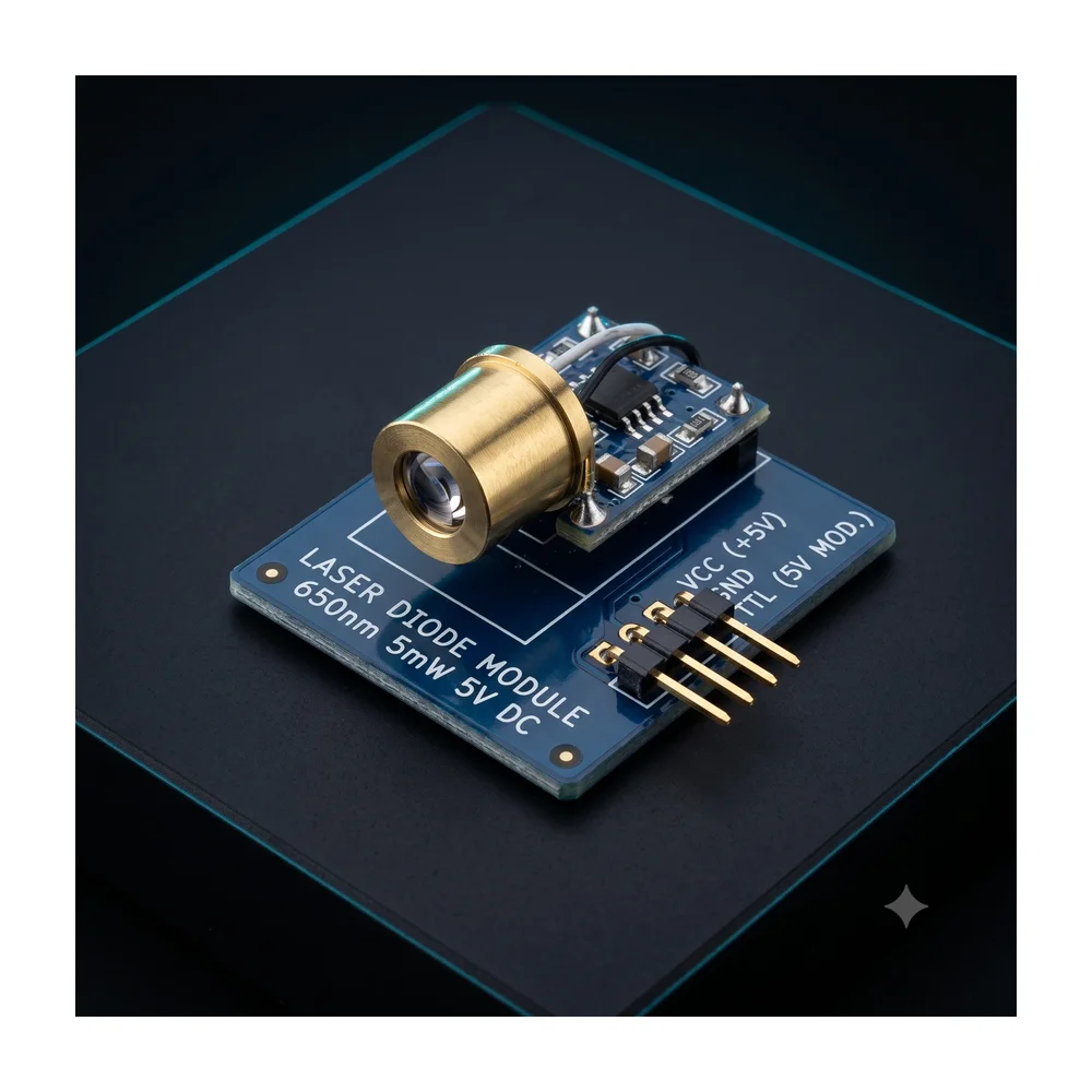 Laser Diode Module (650nm 5mW) — Display & Communication