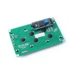 LCD2004 Parallel LCD Display Yellow Backlight  with IIC/I2C Interface — Display & Communication — Back view