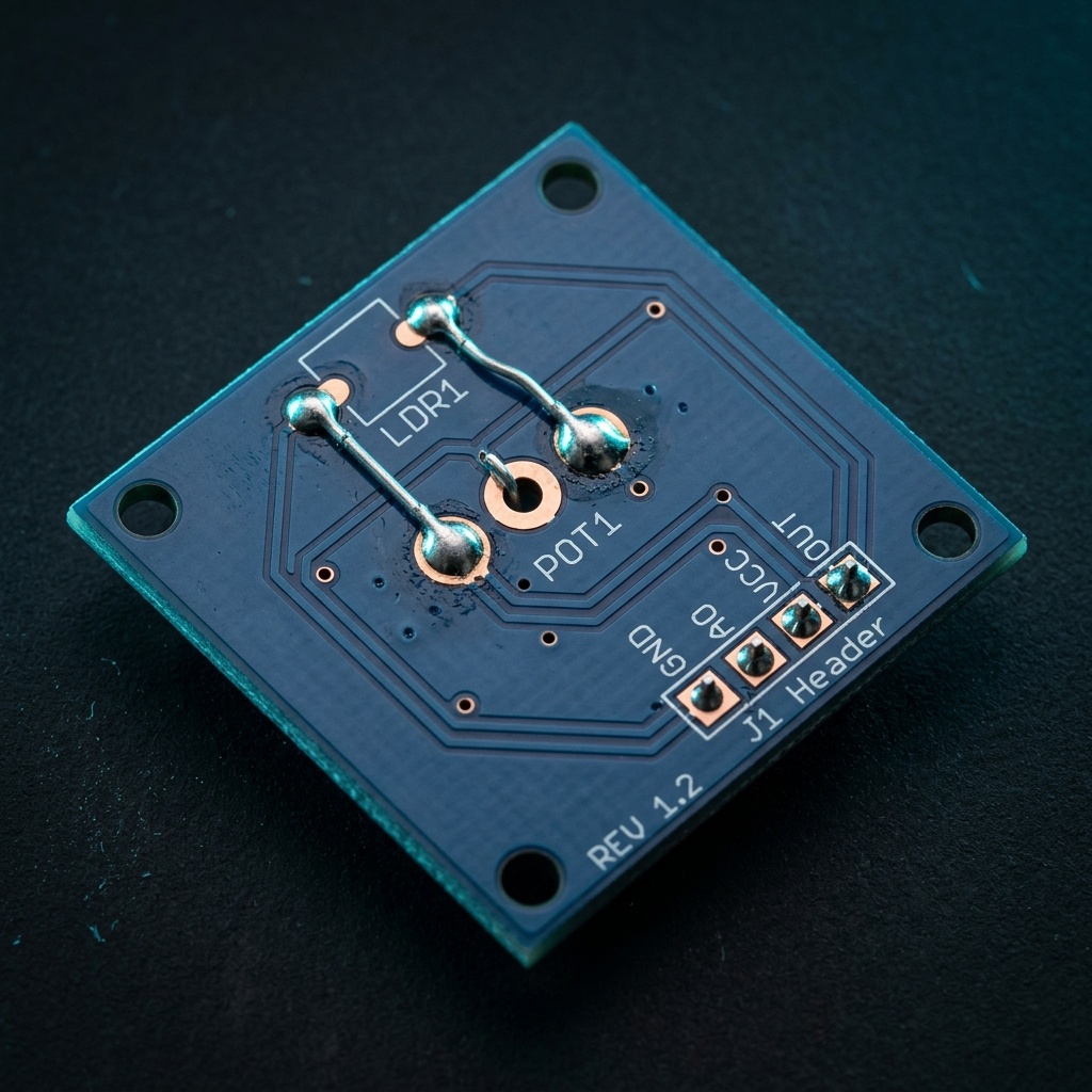 Digital LDR Module — Sensors — Back view