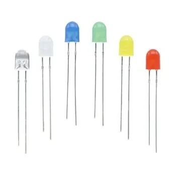 LEDs (Green, 5mm) — Back view