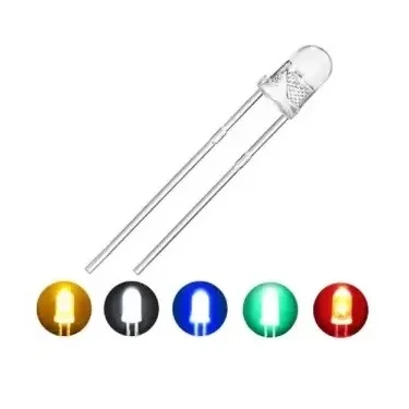 LEDs (Yellow, 5mm) — Power & Components
