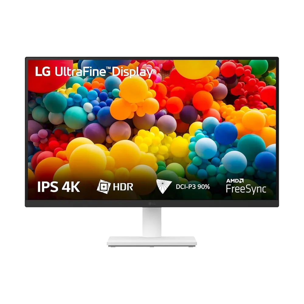 LG 24MP59G-P 24" 1080p IPS 75Hz — Back view