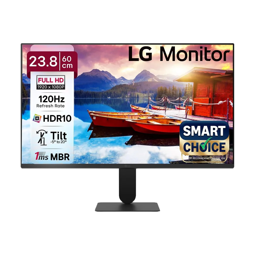 LG 24MP59G-P 24" 1080p IPS 75Hz — Detail / close-up