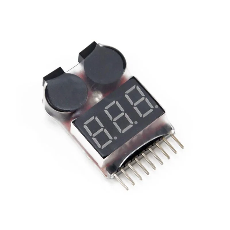 Lipo Voltage Checker 1S-8S with Buzzer Alarm — Power & Components — Detail / close-up