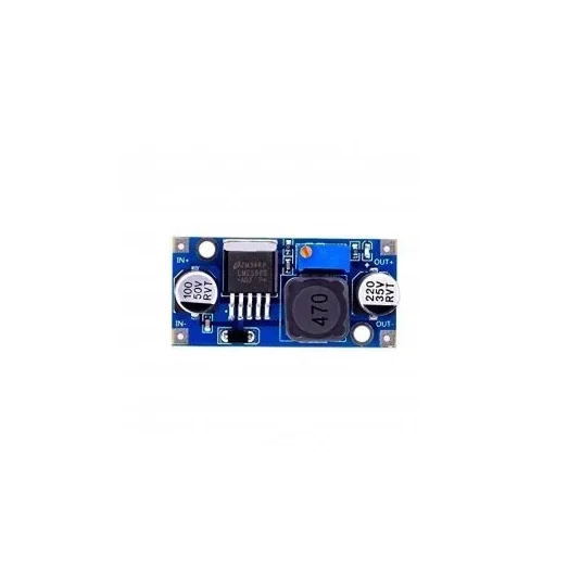 LM2596 DC-DC Buck Converter 4.5-40V to 3-35V Adjustable Step Down Module — Power & Components — Detail / close-up