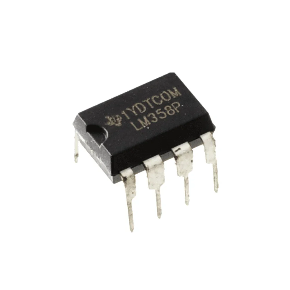 LM358P PDIP-8 High Gain Operational Amplifier — Power & Components