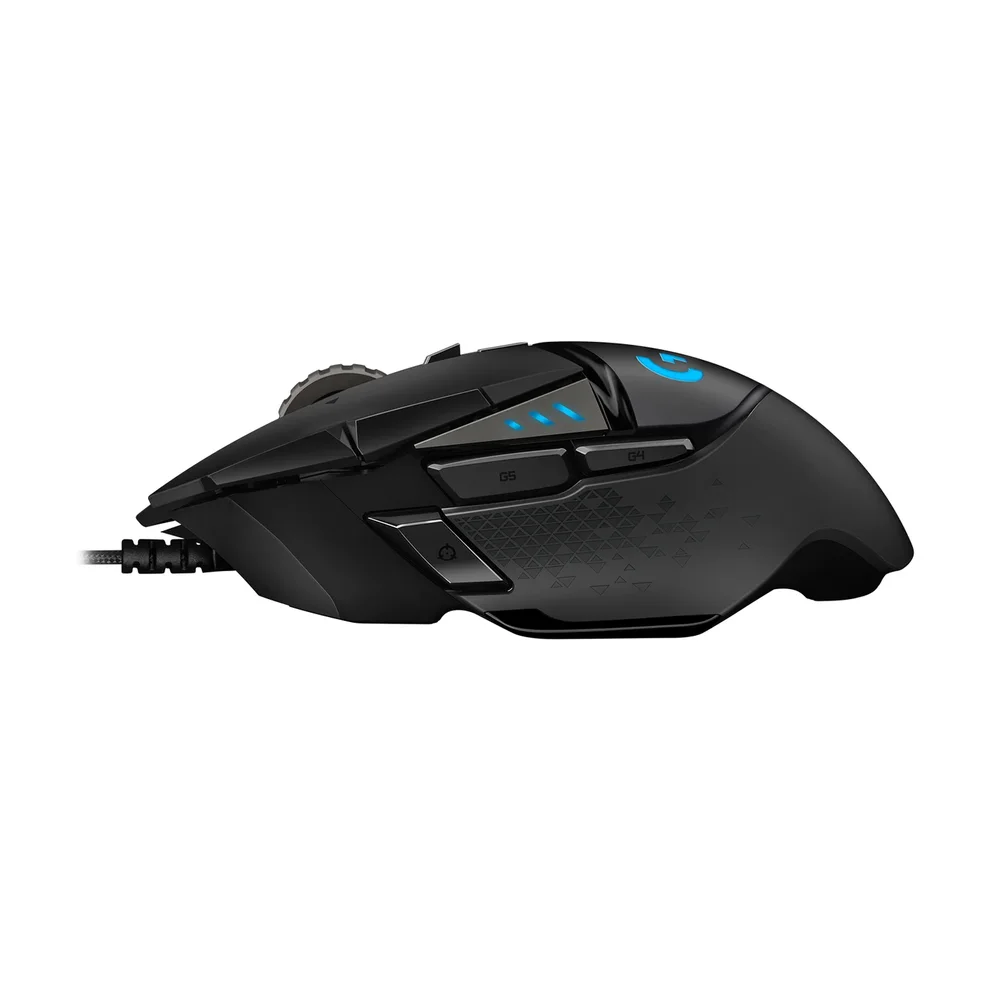 Logitech G502 HERO — Back view