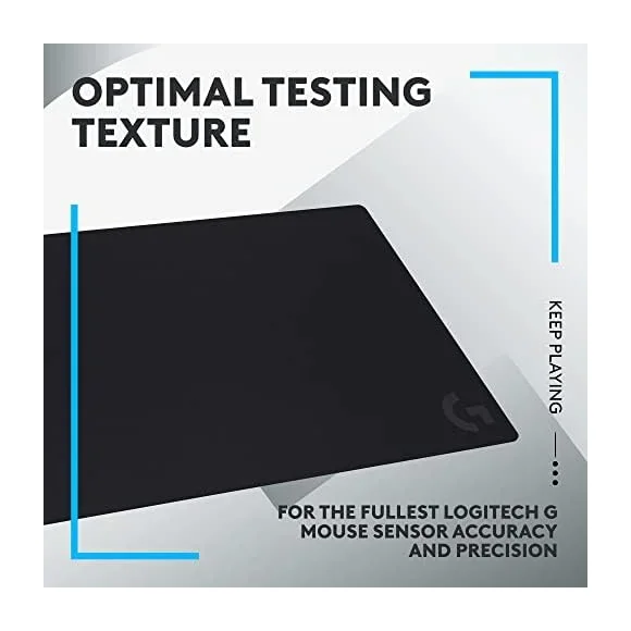 Logitech G840 XL Cloth Mouse Pad — Back view