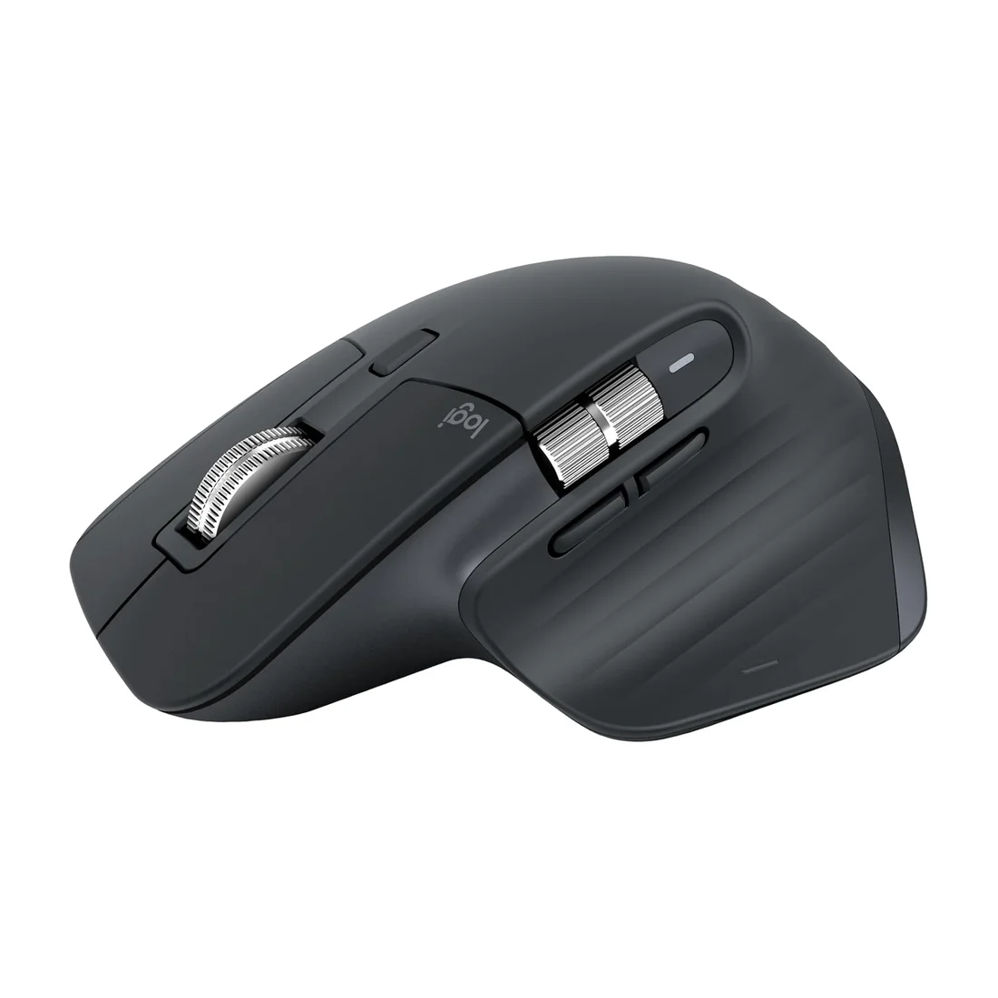 Logitech MX Master 4 Wireless Ergonomic Mouse (Graphite) — Detail / close-up