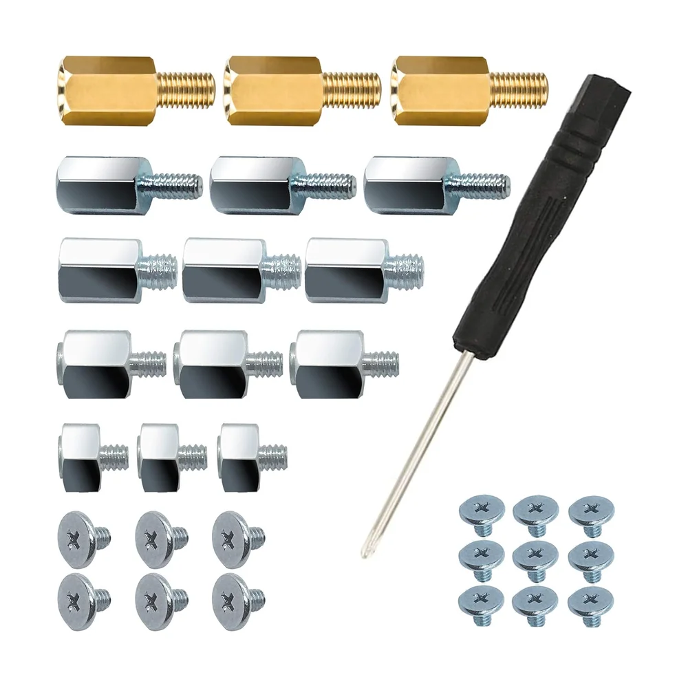 M.2 SSD Mounting Screw Kit (200 pc) — Back view