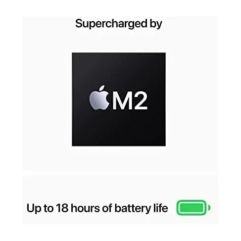 Apple MacBook Air M2 (8 GB / 256 GB) — Back view