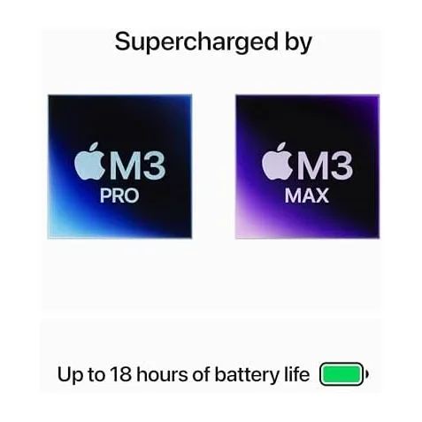 Apple MacBook Pro 14" M3 (16 GB / 512 GB) — Back view