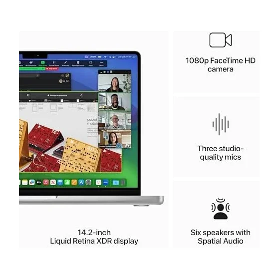 Apple MacBook Pro 14" M3 (16 GB / 512 GB) — Detail / close-up