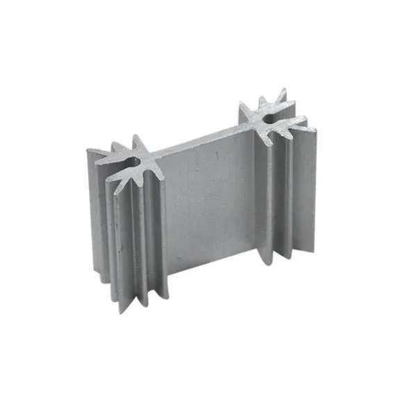 H-Style Extruded Aluminium Heat Sink 32x11x25 — Power & Components