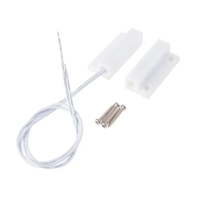 MC-38 Wired Door Window Sensor Magnetic Switch Home Alarm System — Sensors — Detail / close-up
