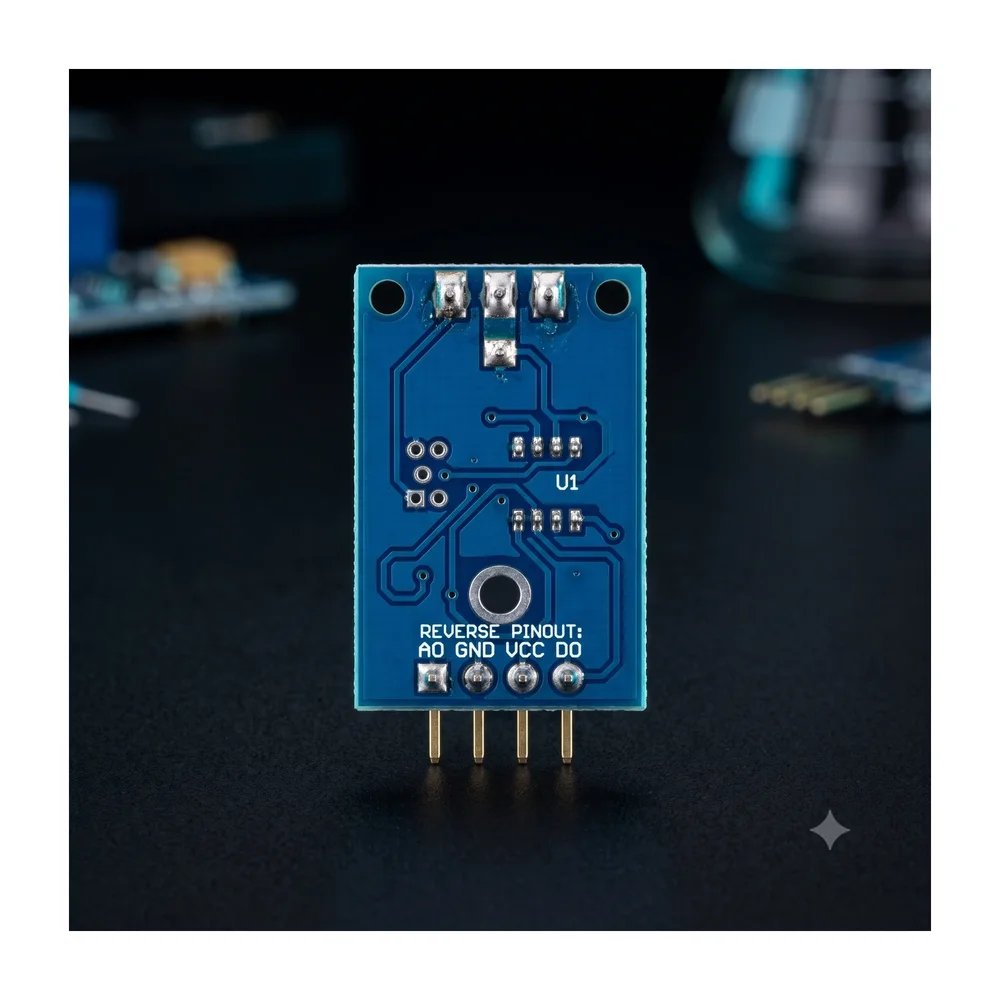 Metal Touch Sensor Module — Back view