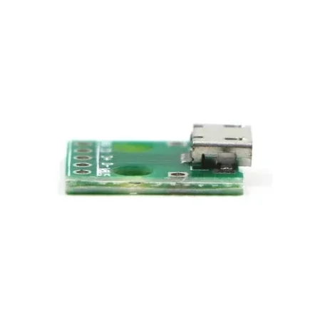 MICRO USB to DIP Adapter/Module/Breakout Board Green — Power & Components — Pinout diagram