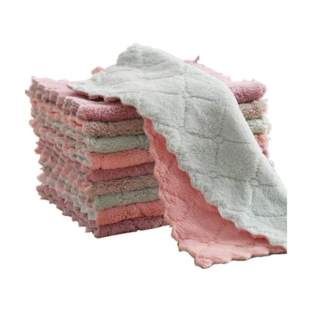Microfiber Cleaning Cloth (10 pc) — Detail / close-up
