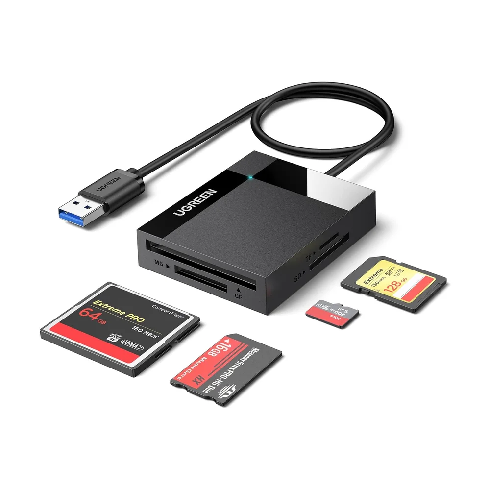 microSD to SD Card Adapter — Back view