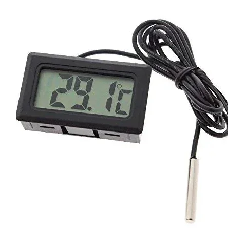 Mini Digital LCD Temperature Meter — Sensors — Back view