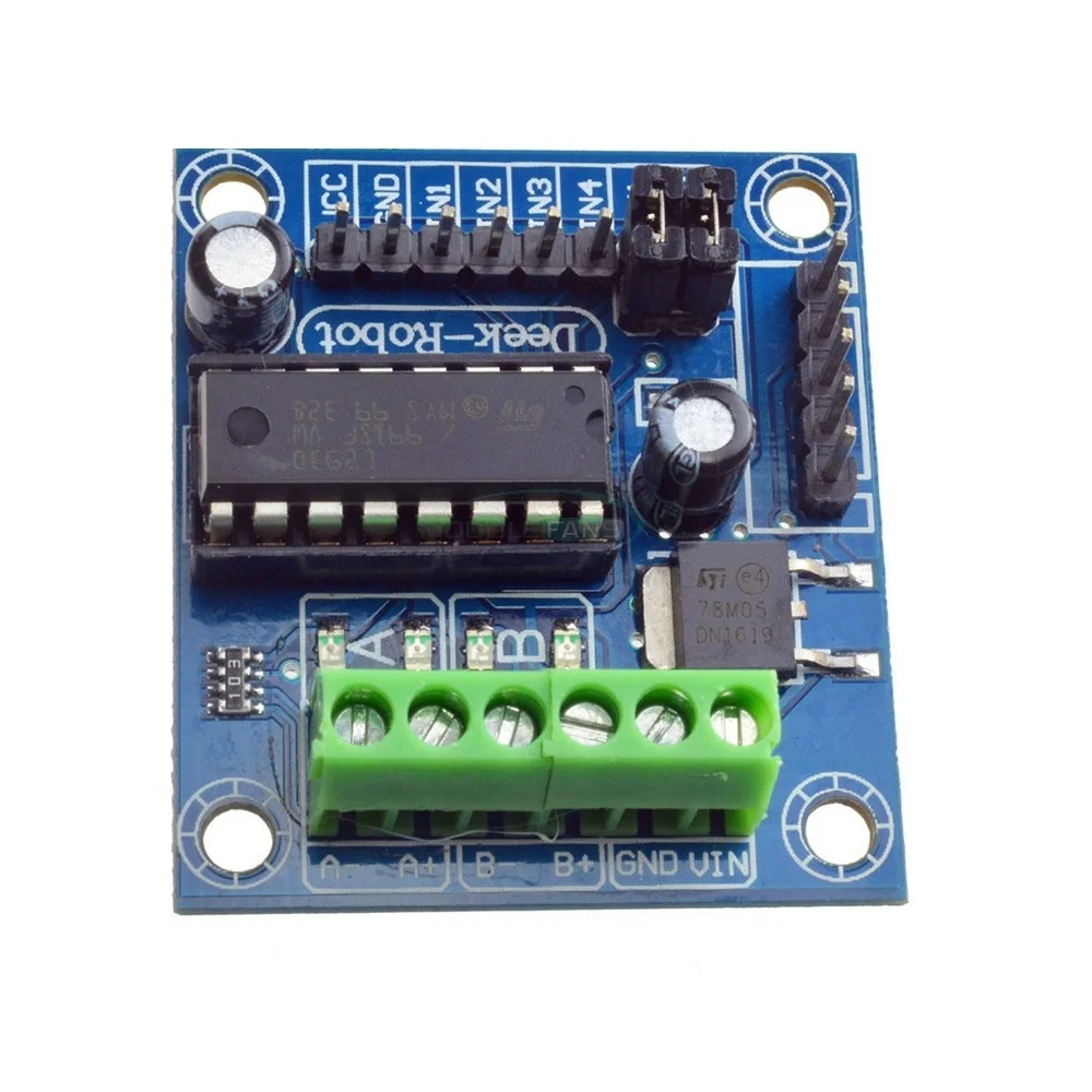 Mini Motor Drive Shield Expansion Board L293D Module for Arduino UNO MEGA 2560 — Motors & Actuators — Pinout diagram