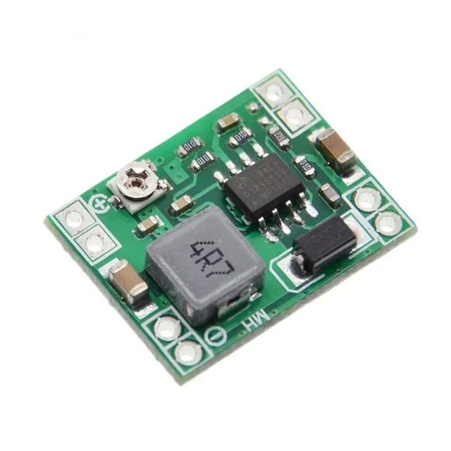 Mini MP1584 DC-DC 3A Adjustable Buck Module — Power & Components