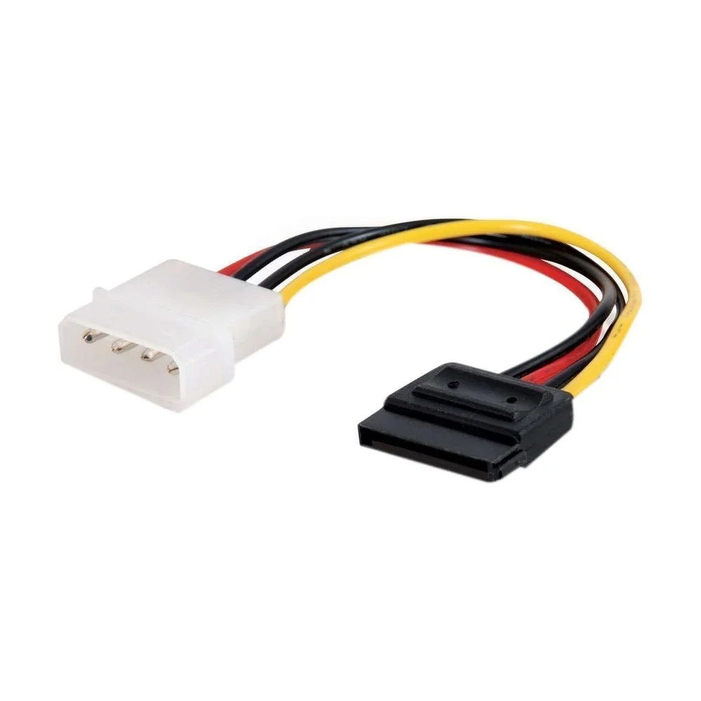 Molex to SATA Power Adapter (4 pc) — Detail / close-up