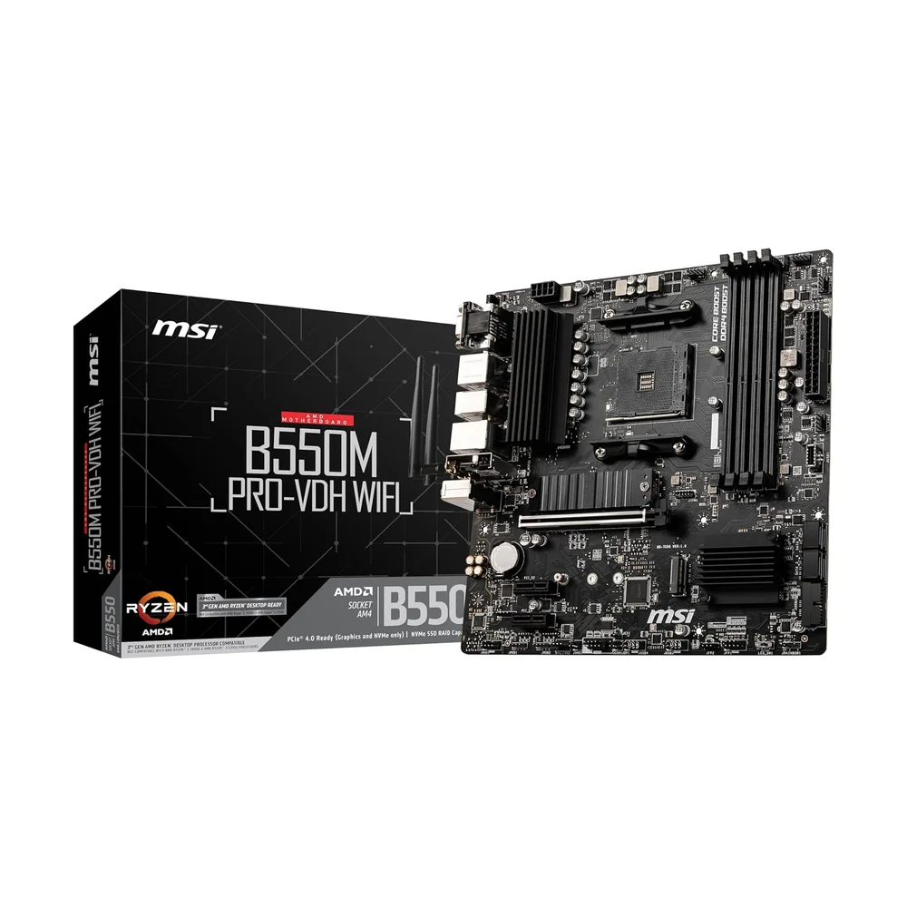 MSI B550M PRO-VDH WiFi — Motherboards