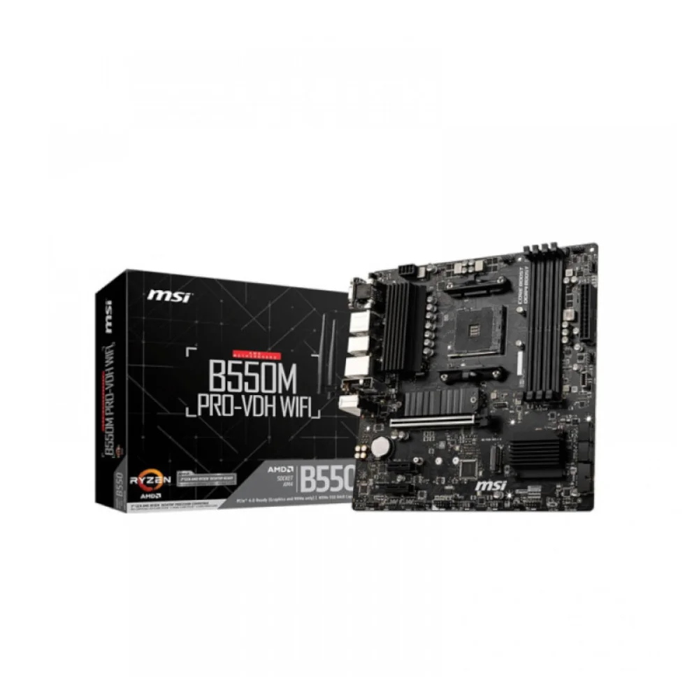 MSI PRO B760M-A WIFI DDR4 — Detail / close-up