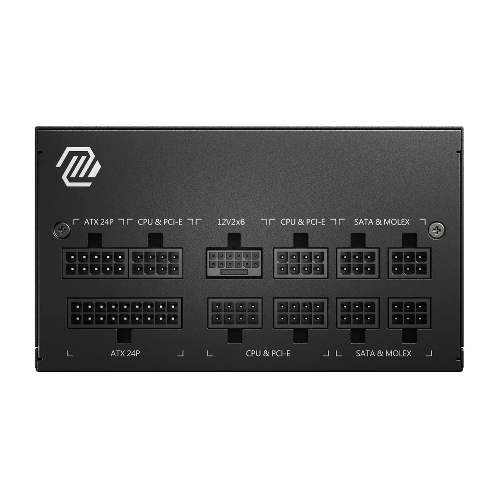 MSI MAG A850GL PCIe 5.0 (850W, Gold) — Detail / close-up