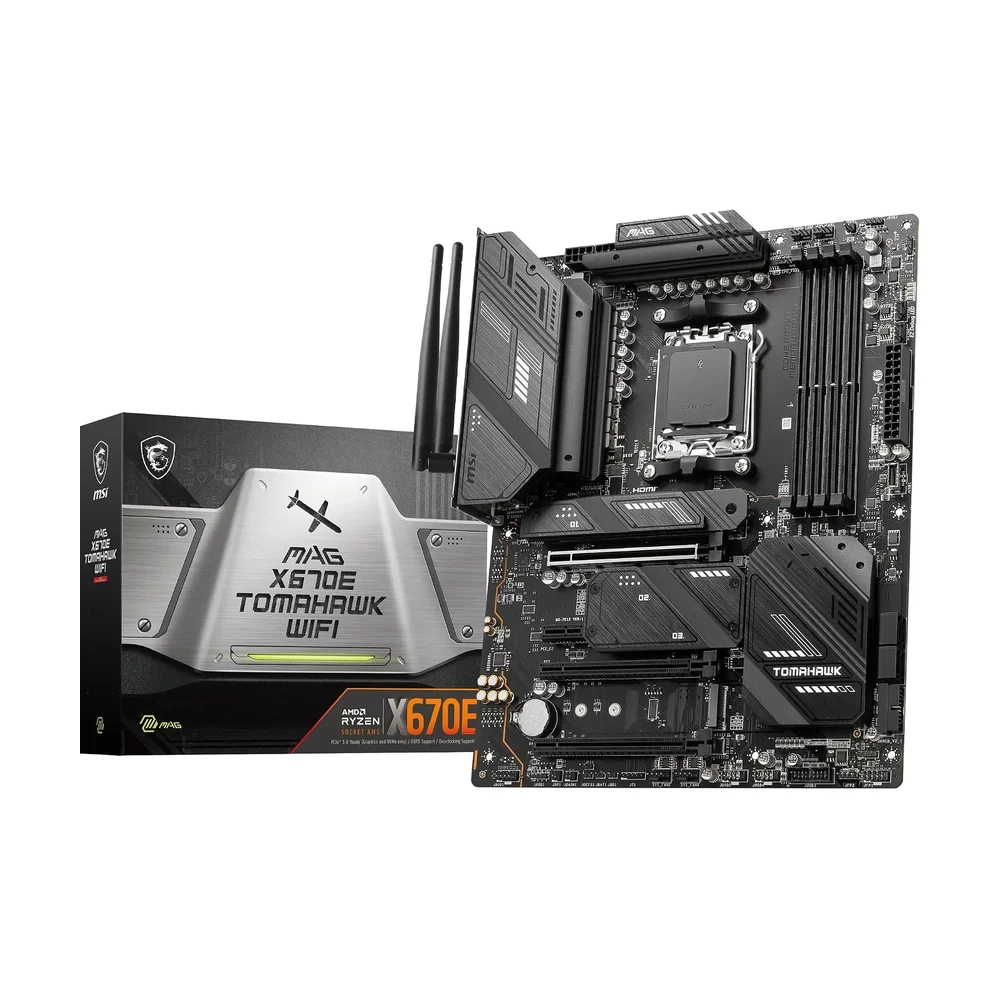 MSI MAG X670E Tomahawk WiFi — Detail / close-up